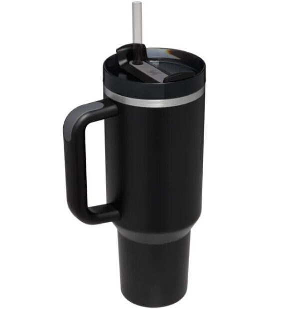40 OZ Stainless Steel Vacuum Insulated Tumbler with Lid and Straw for Water, Iced Tea or Coffee - Image 5
