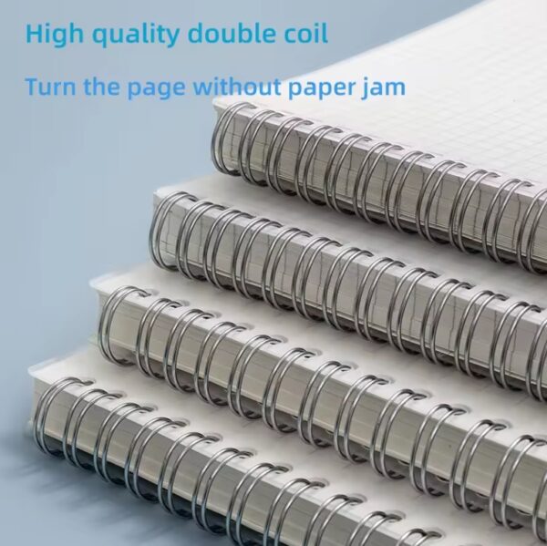 YAGE Spiral Notebook Custom PP Cover Stationery A4  A5 B5 Loose Leaf Binder Lined Notepad School Planner Notebook - Image 2