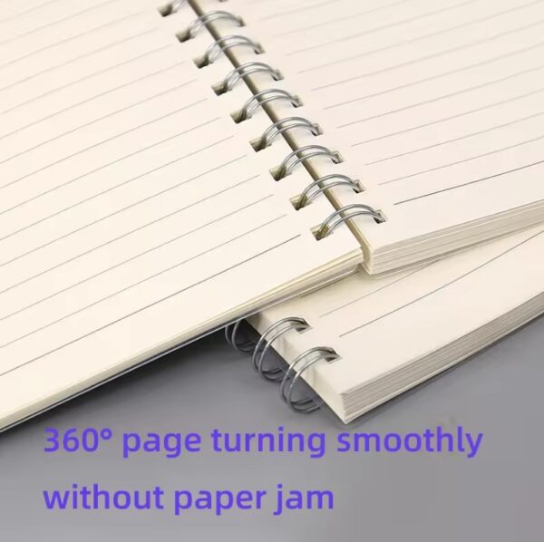 YAGE Spiral Notebook Custom PP Cover Stationery A4  A5 B5 Loose Leaf Binder Lined Notepad School Planner Notebook - Image 3