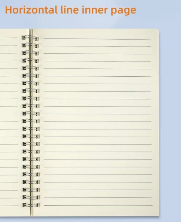 YAGE Spiral Notebook Custom PP Cover Stationery A4  A5 B5 Loose Leaf Binder Lined Notepad School Planner Notebook - Image 7