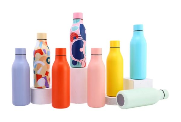 Matte Color Cola Shape Vacuum Insulated Drink Sport Stainless Steel Water Bottle Laser Engraving Thermo Bottle - Image 8