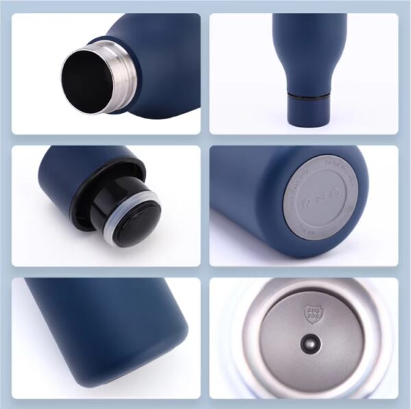 Matte Color Cola Shape Vacuum Insulated Drink Sport Stainless Steel Water Bottle Laser Engraving Thermo Bottle - Image 5
