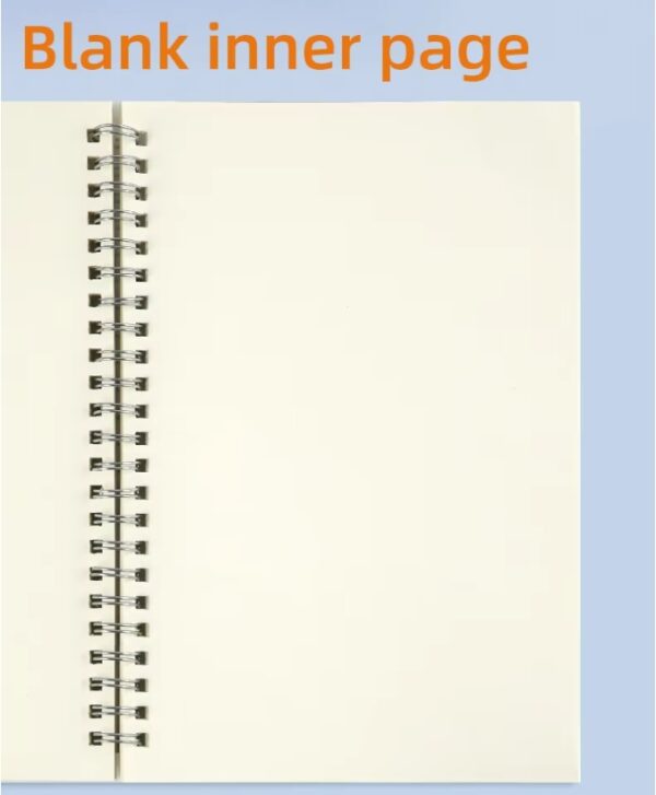 YAGE Spiral Notebook Custom PP Cover Stationery A4  A5 B5 Loose Leaf Binder Lined Notepad School Planner Notebook - Image 6
