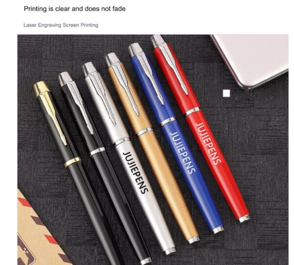 YGP7760 OEM Kugelschreiber Customized Logo High Quality  Business Pen 0.5mm Metal Luxury Gel Pen - Image 6