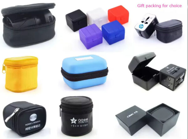 Promotional gifts all in one converter adapter, us to eu plug adapter, us to italy power adapter - Image 5