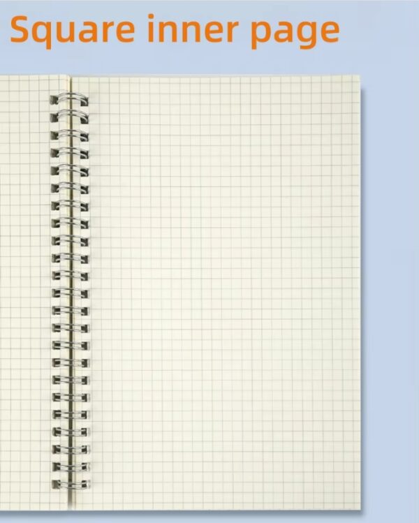 YAGE Spiral Notebook Custom PP Cover Stationery A4  A5 B5 Loose Leaf Binder Lined Notepad School Planner Notebook - Image 9
