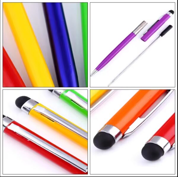 YGP7710 Customize Stylus Touch Screen Pens Metal Ballpoint Pen Perfect for Drawing Writing Gaming Compatiable with Apple iPad iPhone Samsung Tablets and All Other Touch Screen - Image 4