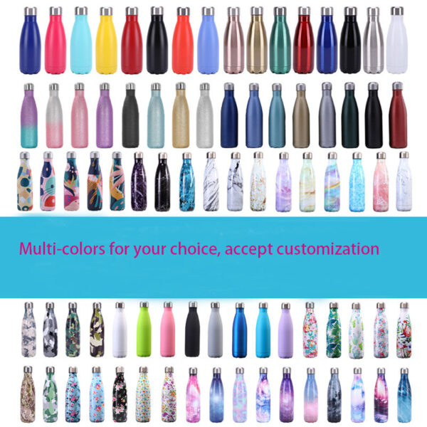 17OZ Portable Stainless Steel Water Bottles Tumbler Sports Flask - Image 10