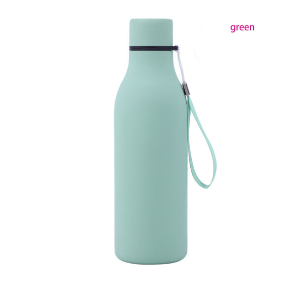 18.6 Oz Stainless Steel Coke Water bottle, Leak-Proof Sports Flask With Rope - Image 4