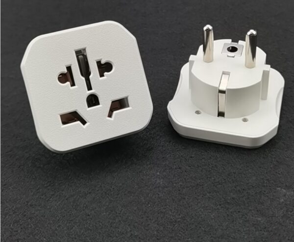 World to European Travel Plug Power Adapter - Image 2