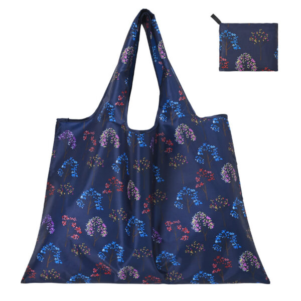 Reusable Grocery Shopping Bags, Foldable Shopping Bags Grocery Tote with Attached Pouch,Machine Washable Eco-Friendly - Image 12