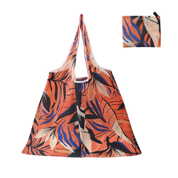 Reusable Grocery Shopping Bags, Foldable Shopping Bags Grocery Tote with Attached Pouch,Machine Washable Eco-Friendly - Image 6