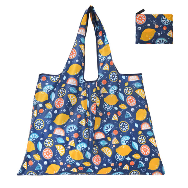 Reusable Grocery Shopping Bags, Foldable Shopping Bags Grocery Tote with Attached Pouch,Machine Washable Eco-Friendly