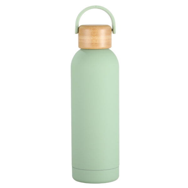 34 OZ Stainless Steel Sports Water Bottle For Outdoor With Bamboo Lid - Image 6