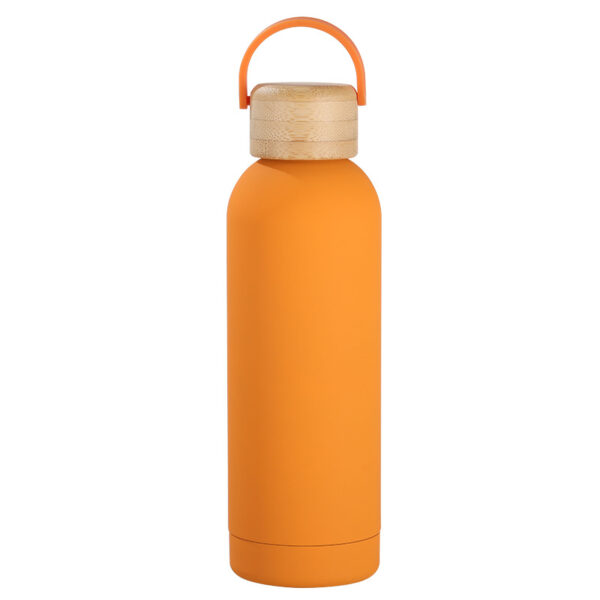 34 OZ Stainless Steel Sports Water Bottle For Outdoor With Bamboo Lid - Image 7