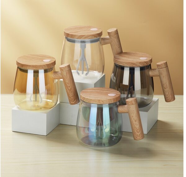400ml Electric Mixing Mug, Electric Mixing Cup Automatic Stirring Coffee Mug