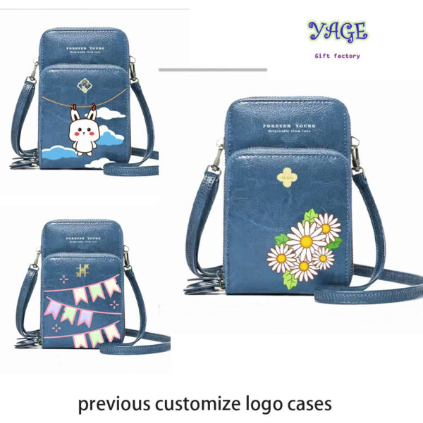 Designer Custom Cell Phone Bag Wallet Purses - Image 5