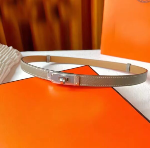Fashion Womens Genuine Leather Belt, Soft Leather Waist Belt for Jeans Pants - Image 3