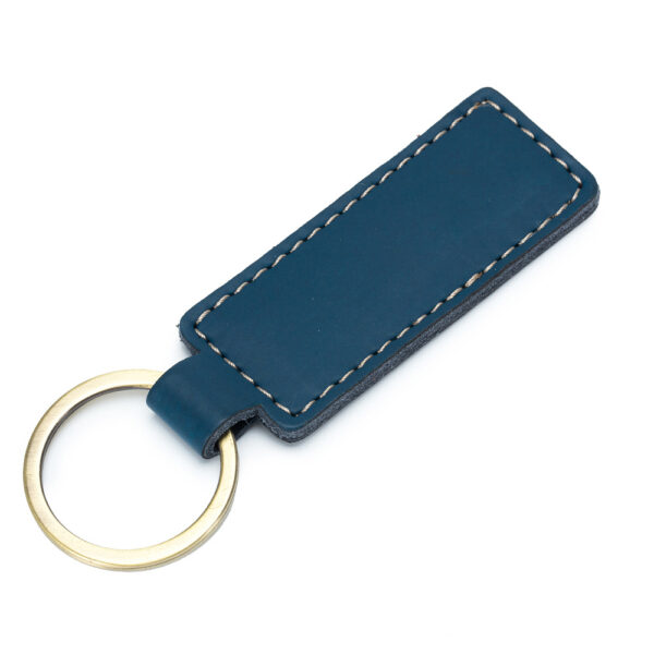 Promotional Key Chains Genuine Leather Keychain Custom Simple Car Keychains Accessories Keychain Gift for Men and Women - Image 2