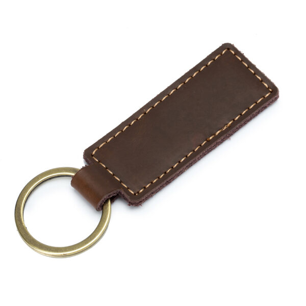 Promotional Key Chains Genuine Leather Keychain Custom Simple Car Keychains Accessories Keychain Gift for Men and Women