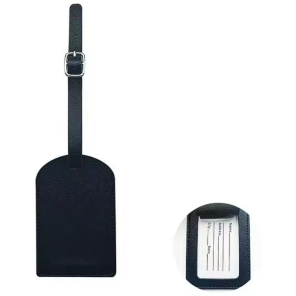 Hot Sell Wholesale Travel Luggage Baggage Tag Suitcase Tag Customized PU Leather Luggage Tags