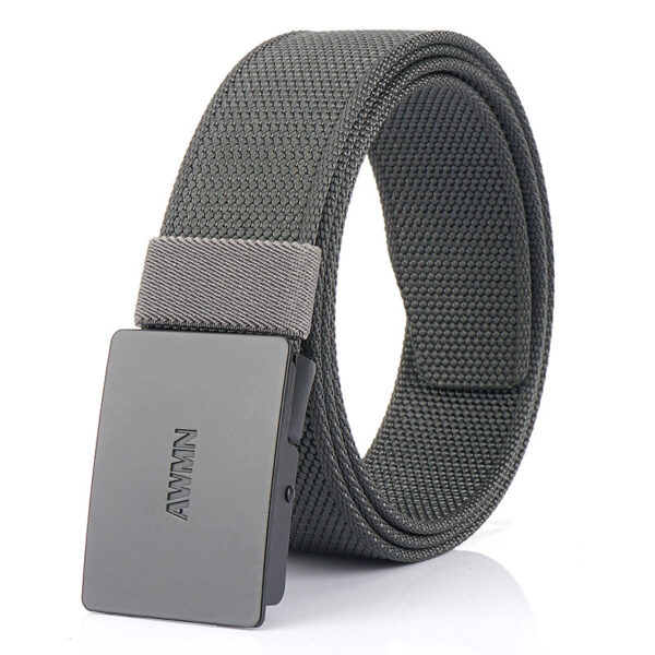 Nylon Military Tactical Men Belt Webbing Canvas Outdoor Web Belt with Zinc Alloy Buckle gift for Men - Image 9