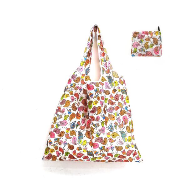 Reusable Grocery Shopping Bags, Foldable Shopping Bags Grocery Tote with Attached Pouch,Machine Washable Eco-Friendly - Image 16