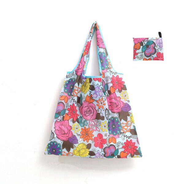 Reusable Grocery Shopping Bags, Foldable Shopping Bags Grocery Tote with Attached Pouch,Machine Washable Eco-Friendly - Image 22