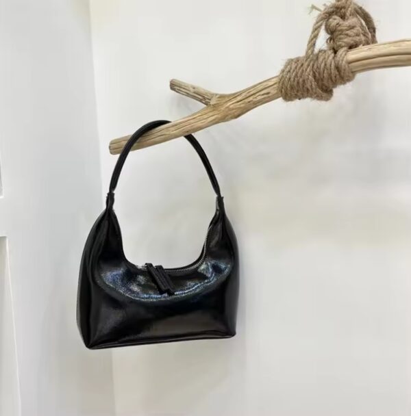 Shoulder Bags for Women, Cute Soft Small Clutch Purses, PU Leather Hobo Crossbody Tote Dumpling Bags with Pockets - Image 2