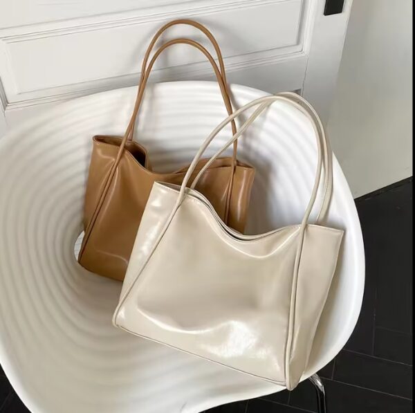 Women's Leather Tote Bag Messenger Bag