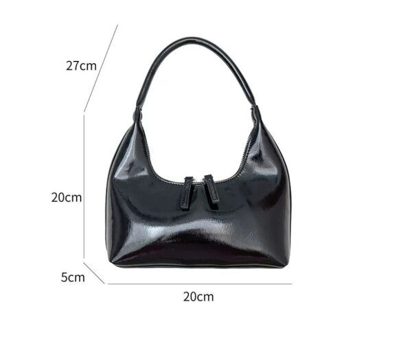Shoulder Bags for Women, Cute Soft Small Clutch Purses, PU Leather Hobo Crossbody Tote Dumpling Bags with Pockets - Image 9