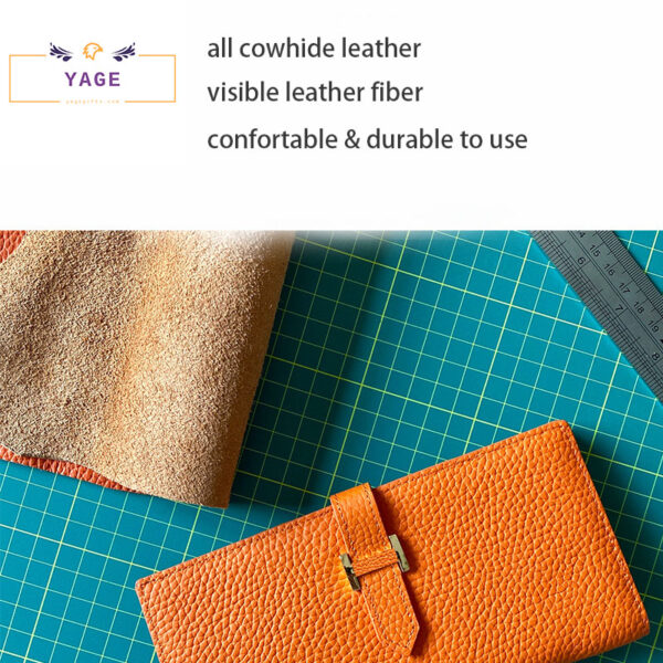 Wallets for Women Genuine Leather Credit Card Holder Large Capacity - Image 3