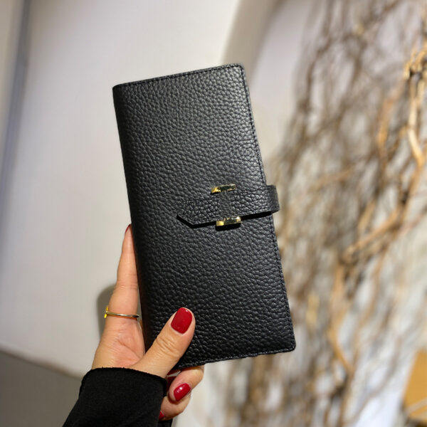 Wallets for Women Genuine Leather Credit Card Holder Large Capacity - Image 5
