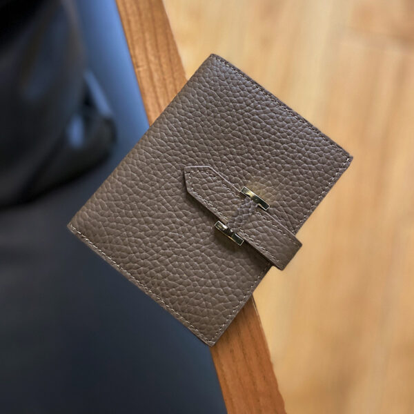 Wallet Women Small Compact Bifold Luxury  Leather Pocket Wallet Ladies Mini Purse - Image 6