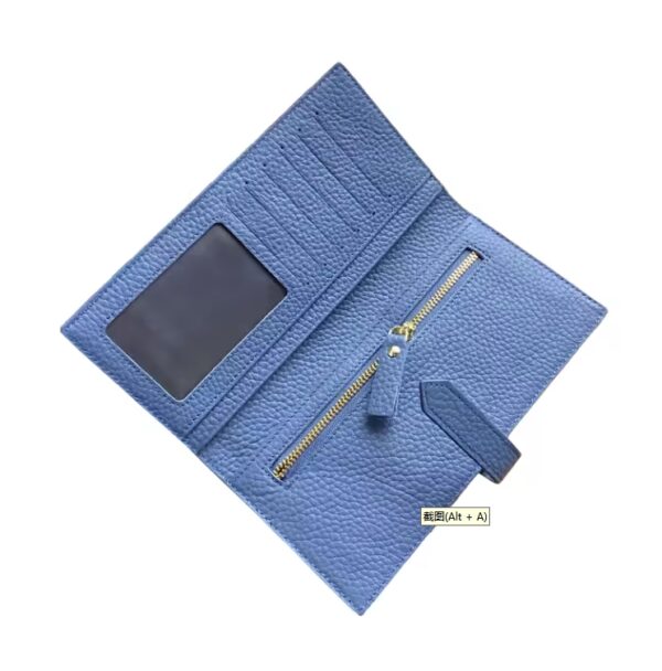 Wallets for Women Genuine Leather Credit Card Holder Large Capacity - Image 7