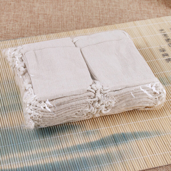 Wholesale OEM Customized Burlap Coffee Beans Jute Bag Linen Hemp Makeup Bag Customized Cosmetic Pouch Eco Cotton Linen Makeup Bag - Image 5