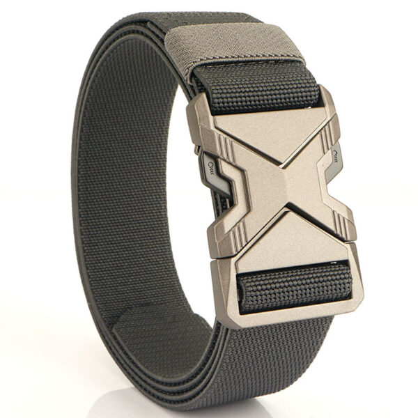 Tactical Belt, Military Hiking Rigger 1.5" Nylon Web Work Belt  with Heavy Duty Quick Release Buckle - Image 5