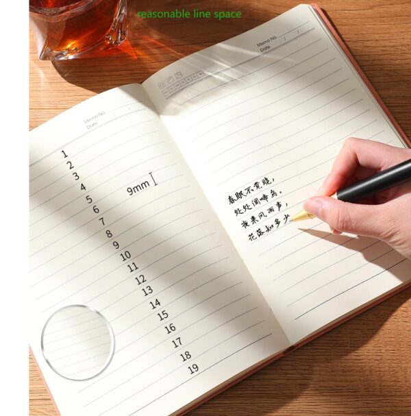 Yage Promotional Wholesale Customizable A5 100/200sheets notebook Hardcover PU Leather  Notebook - Image 10