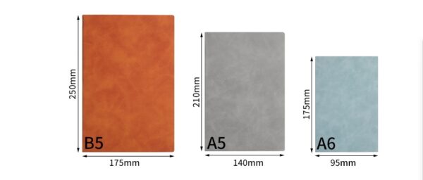 Yage Promotional Wholesale Customizable A5 100/200sheets notebook Hardcover PU Leather  Notebook - Image 7
