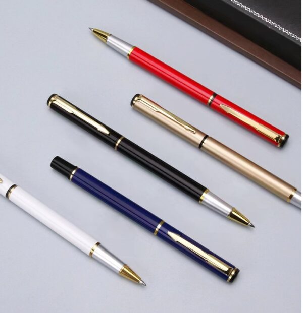 YGP8815 Hot Selling Metal Ballpoint Gel Pen Business Gift Advertising Ball Pen 0.5mm Ink Roller Ball Pens with Custom Logo - Image 4