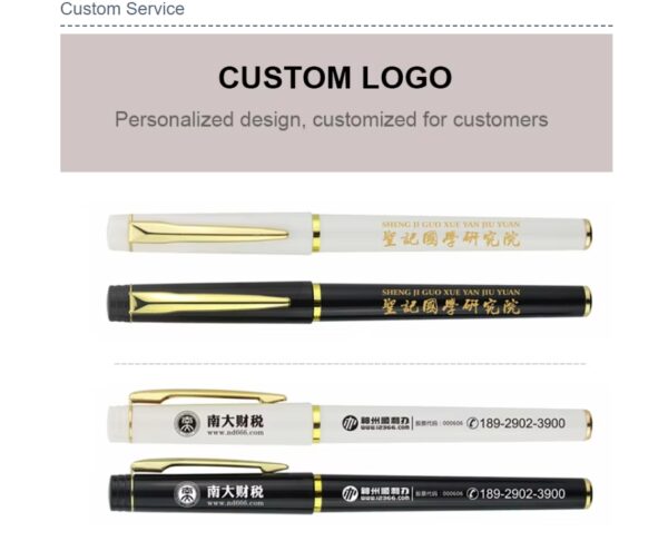 YGP8815 Hot Selling Metal Ballpoint Gel Pen Business Gift Advertising Ball Pen 0.5mm Ink Roller Ball Pens with Custom Logo - Image 6