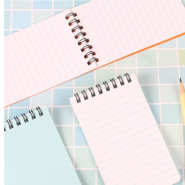 Wholesale  Personalized Diary Notebook A7 A6 Hardcover Planner Portable Spiral Notebook Mini Color Notebooks - Image 5