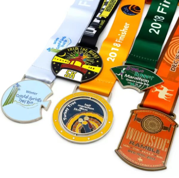 Custom Sports Race Award Medals Gold Blank Metal Plated Custom Made 3D Europe Marathon Medal Medals and Trophies Folk Art - Image 5