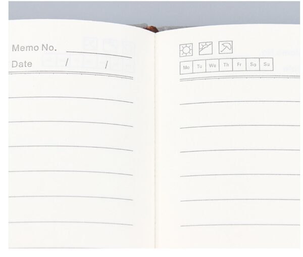 YGN010 Promotional Wholesale Printed Customizable a5 paper notebook Custom Logo Hardcover PU Leather  Notebook with Binding - Image 11