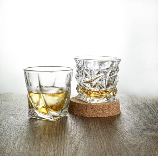 Whiskey Glasses-Premium 10, 11 OZ Scotch Glasses/Old Fashioned Whiskey Glasses/Style Glassware for Bourbon/Rum glasses/Bar Tumbler Whiskey Glasse
