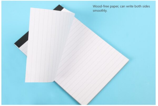 Wholesale Narrow Ruled Lined Note pad  Journal Memo Daily Planner List 30 Sheets Basic Lines Low MOQ Notepad - Image 6