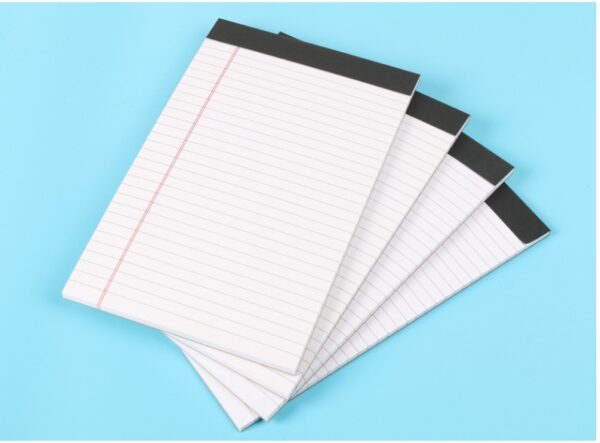 Wholesale Narrow Ruled Lined Note pad  Journal Memo Daily Planner List 30 Sheets Basic Lines Low MOQ Notepad - Image 7