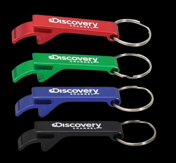 Customized Mini Portable Pocket Metal Bar Tools Bottle Opener Aluminum Key Ring Keychain Beer Bottle Opene - Image 3