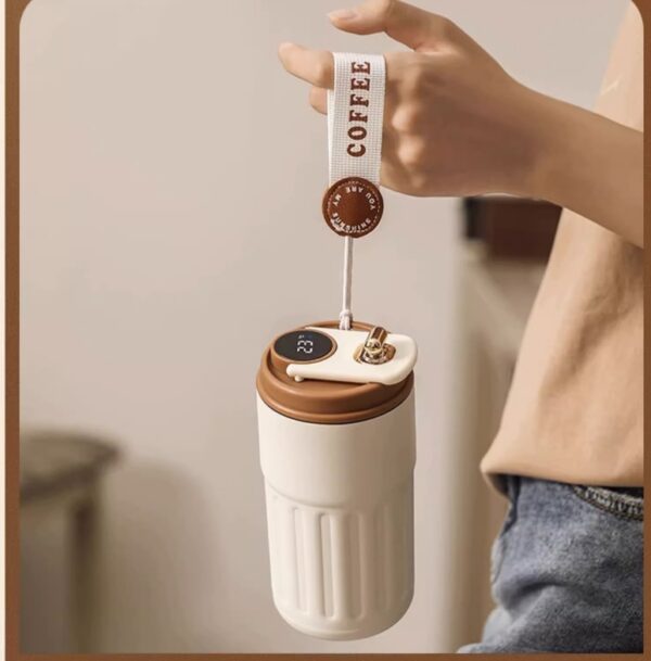 Personalized 450ml Coffee Cup 316 Stainless Steel Thermos Cup Intelligent Temperature Espresso Cups - Image 7