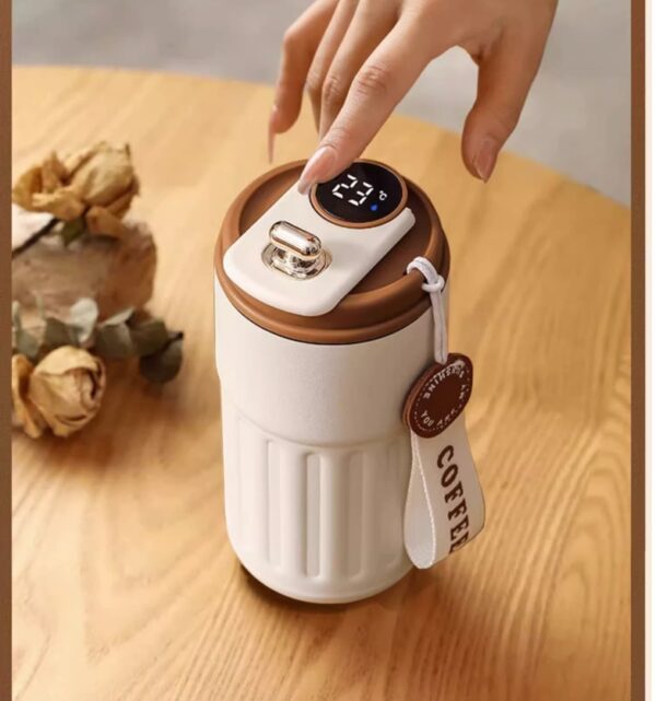 Personalized 450ml Coffee Cup 316 Stainless Steel Thermos Cup Intelligent Temperature Espresso Cups - Image 5